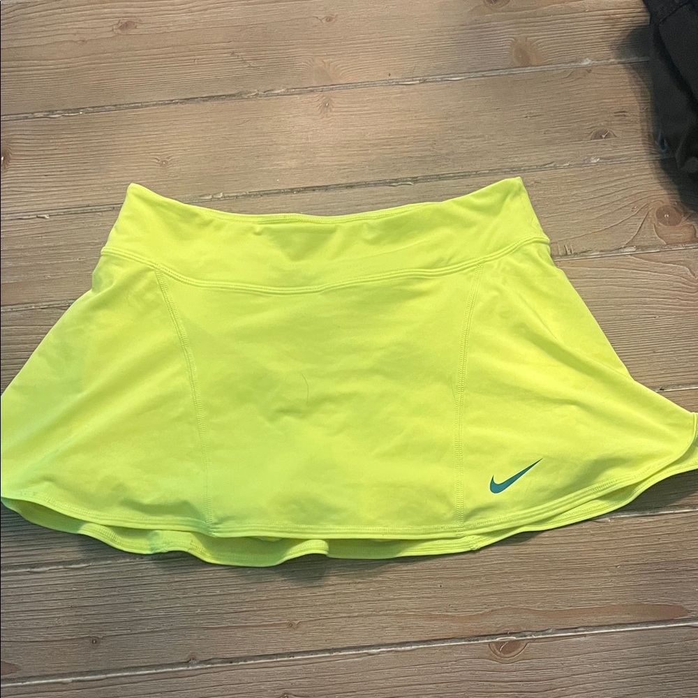 Nike Women's Bright Lime Mini Skirt